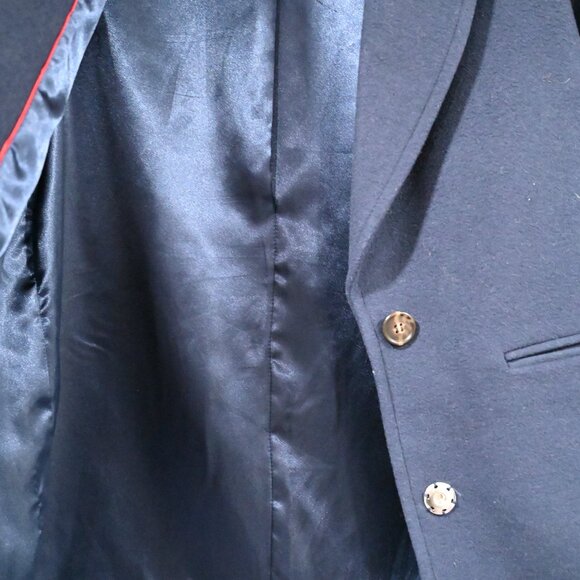 J. Crew Size XS Blue Blazer-coat in Italian wool-cashmere - Picture 5 of 11